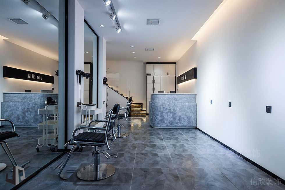 深圳時尚造型工作室大廳裝修設計 深圳時尚造型工作室大廳裝修設計