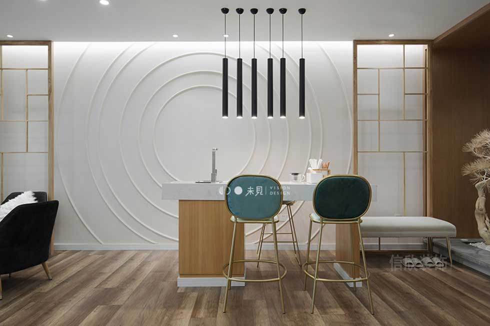 深圳鹽田美容院洽談區(qū)裝修設(shè)計(jì)