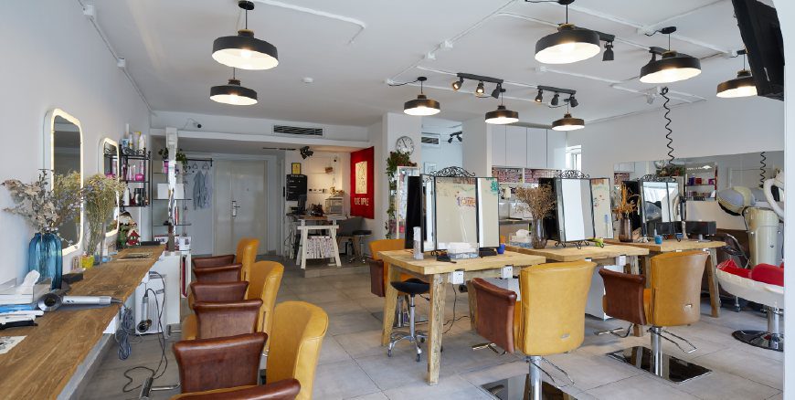 90平米北歐美發(fā)店大廳裝修設(shè)計(jì) 90平米北歐美發(fā)店大廳裝修設(shè)計(jì)