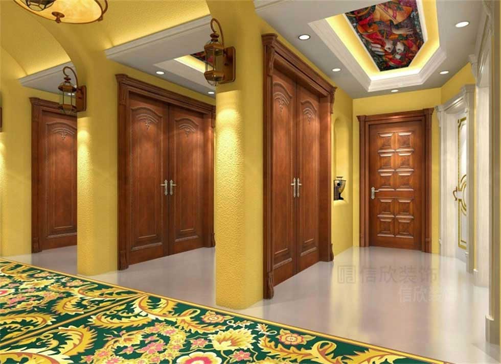 木門產品展廳產品展示區裝修設計 木門產品展廳產品展示區裝修設計