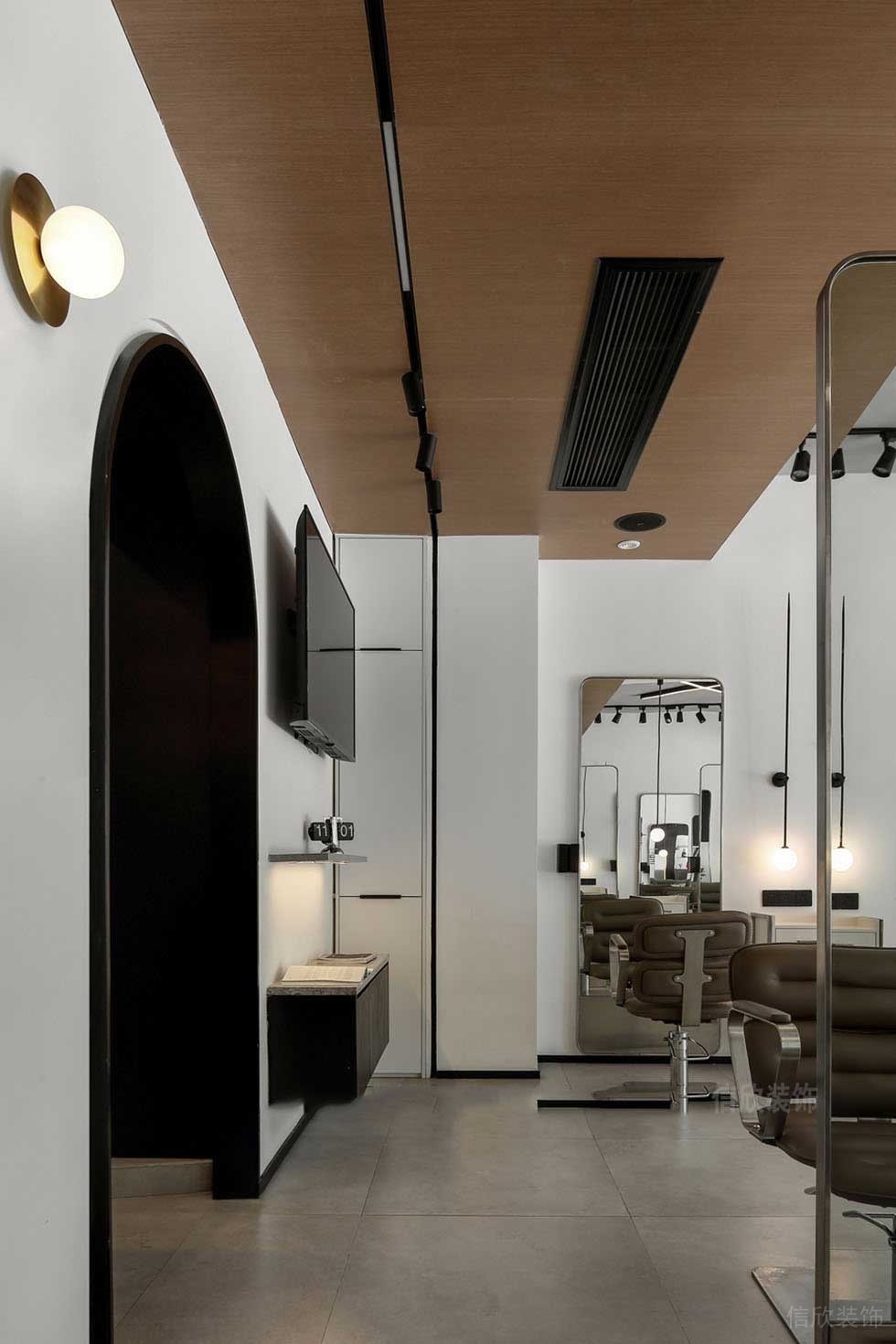 深圳福田美容美發SPA館頂面裝修設計 深圳福田美容美發SPA館頂面裝修設計