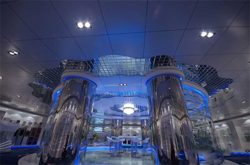 企業產品展廳大廳裝修設計 企業產品展廳大廳裝修設計