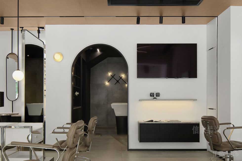 深圳福田美容美發SPA館大廳裝修設計 深圳福田美容美發SPA館大廳裝修設計