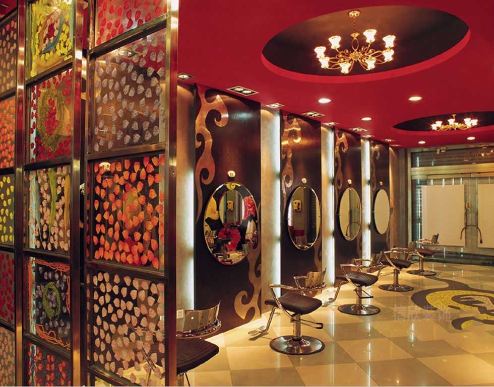 深圳豪華美容美發(fā)店大廳 深圳豪華美容美發(fā)店大廳