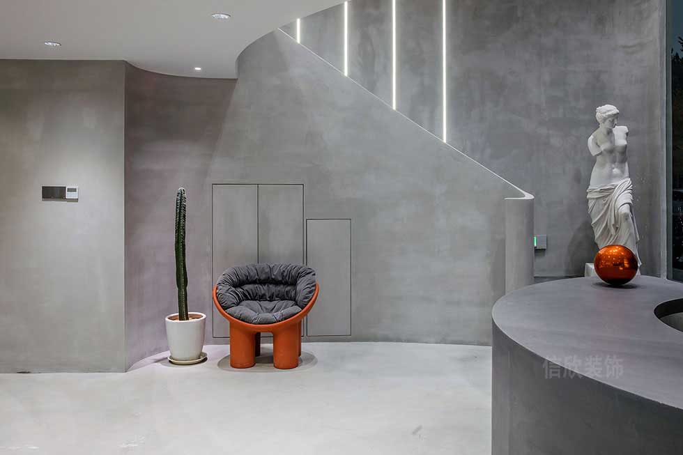 深圳南山高端美容美發店大廳裝修 深圳南山高端美容美發店大廳裝修