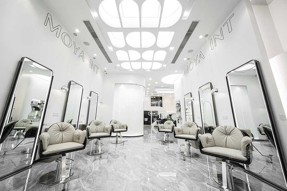 深圳南山美發店美發沙龍大廳裝修設計 深圳南山美發店美發沙龍大廳裝修設計