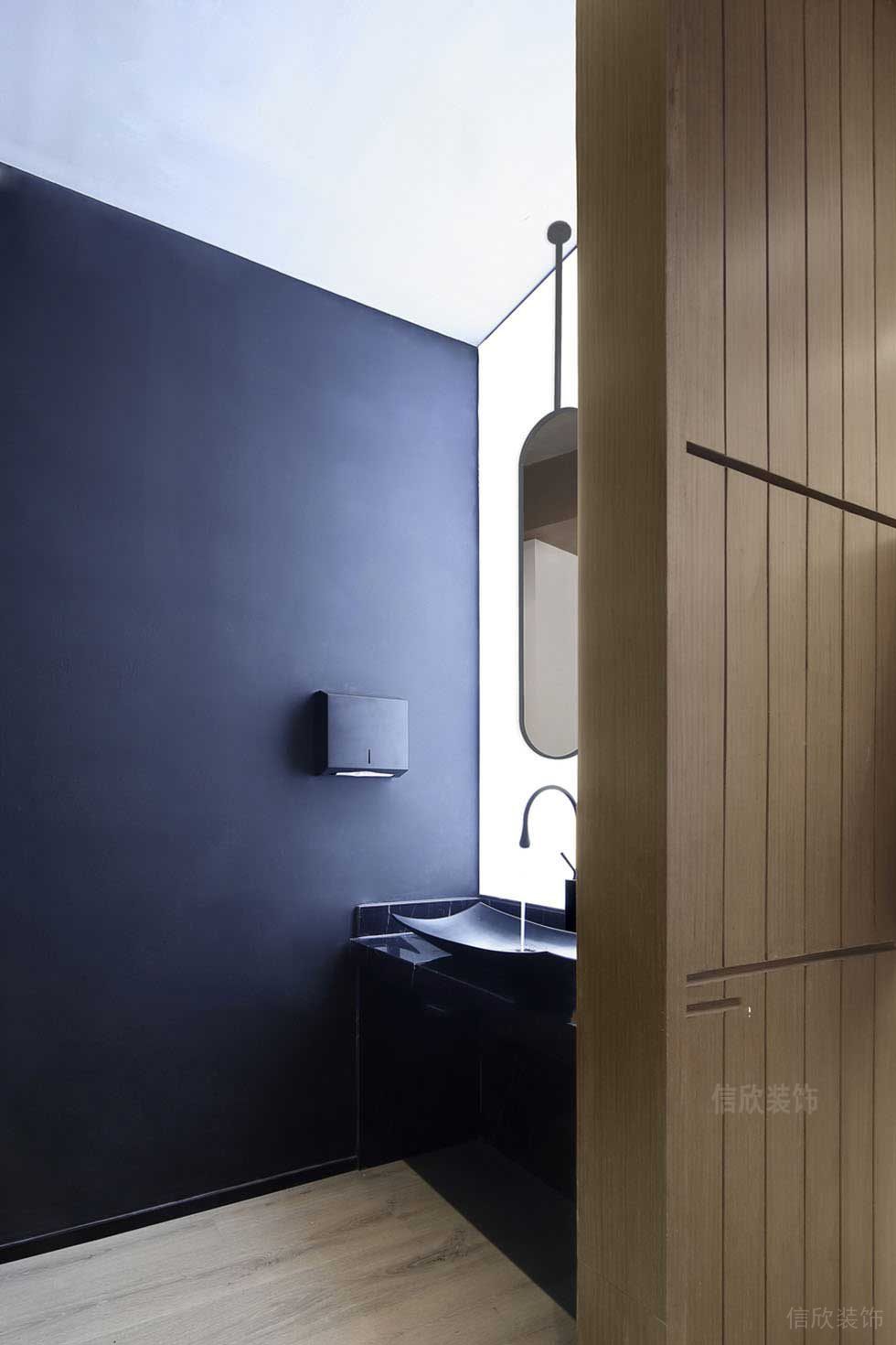 深圳福田美容美發SPA館二層衛生間裝修設計 深圳福田美容美發SPA館二層衛生間裝修設計