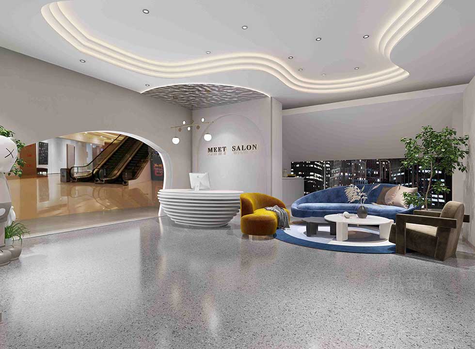 深圳大型高端美發(fā)沙龍前臺裝修設計 深圳大型高端美發(fā)沙龍前臺裝修設計