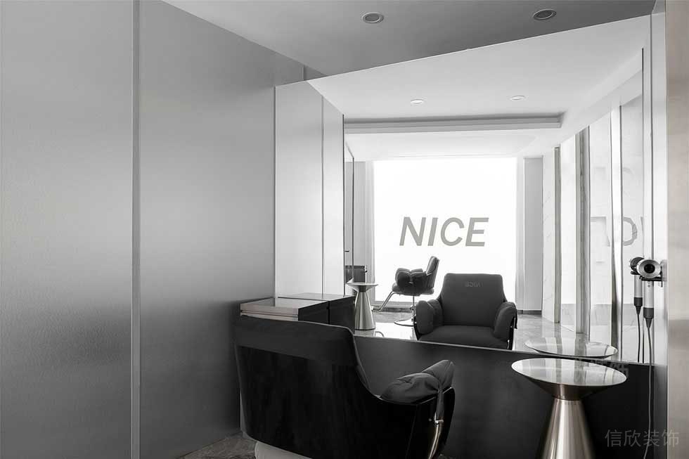 廣東深圳大型美容美發店造型區裝修設計 廣東深圳大型美容美發店造型區裝修設計