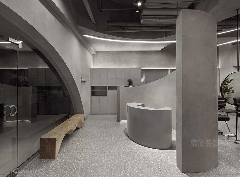 iCare美發沙龍大廳裝修設計 iCare美發沙龍大廳裝修設計