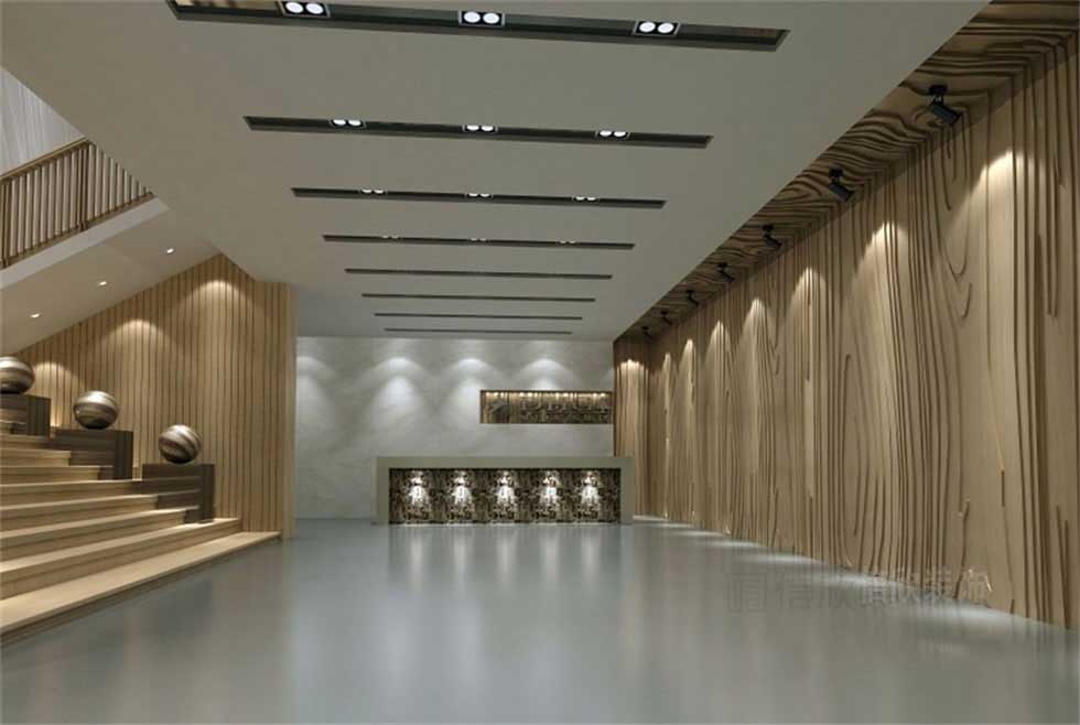 木業(yè)產(chǎn)品展廳前臺裝修設(shè)計(jì) 木業(yè)產(chǎn)品展廳前臺裝修設(shè)計(jì)
