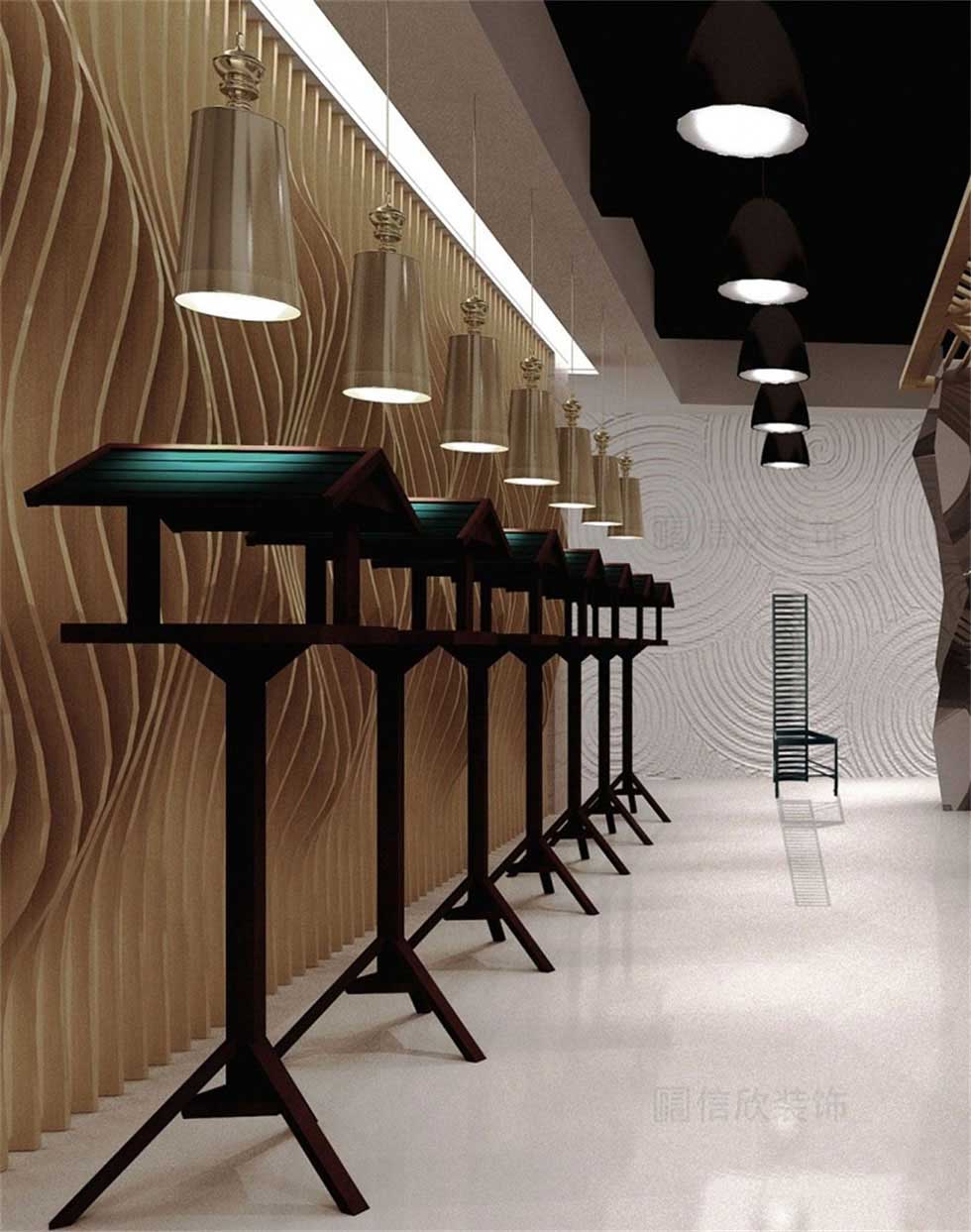 木業企業產品展廳喂鳥器展區裝修設計 木業企業產品展廳喂鳥器展區裝修設計