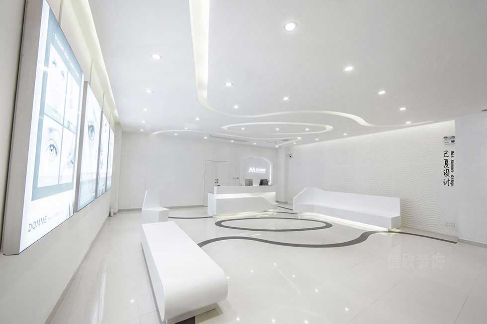 深圳極簡(jiǎn)美容院大廳裝修設(shè)計(jì) 深圳極簡(jiǎn)美容院大廳裝修設(shè)計(jì)