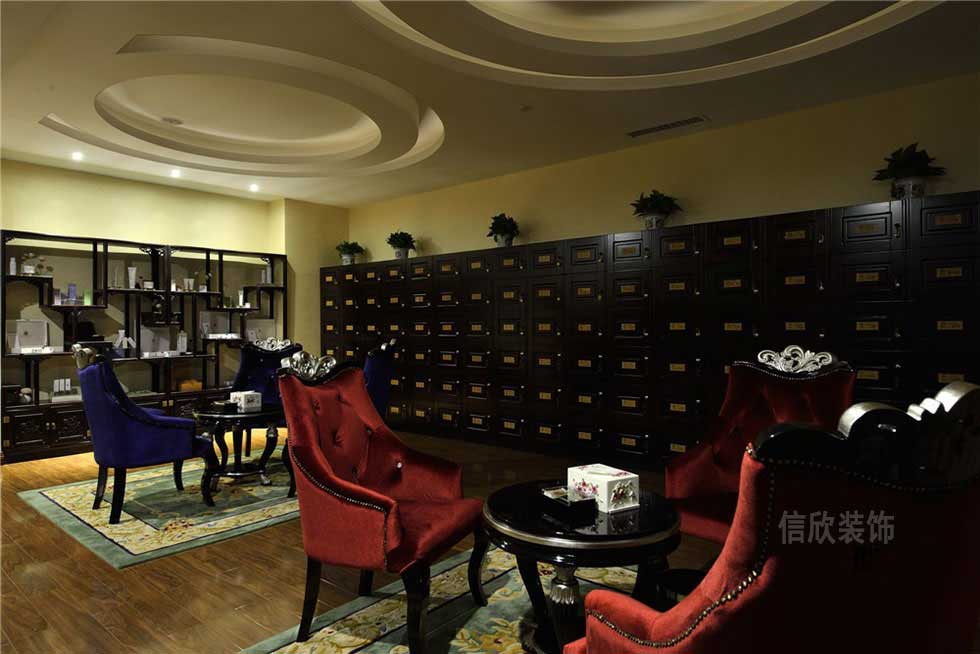 美容養生會所休息區 美容養生會所休息區