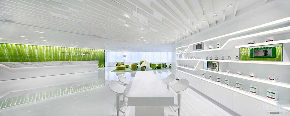 會議室裝修純白簡約風(fēng)墻體收納效果圖辦公室設(shè)計(jì)