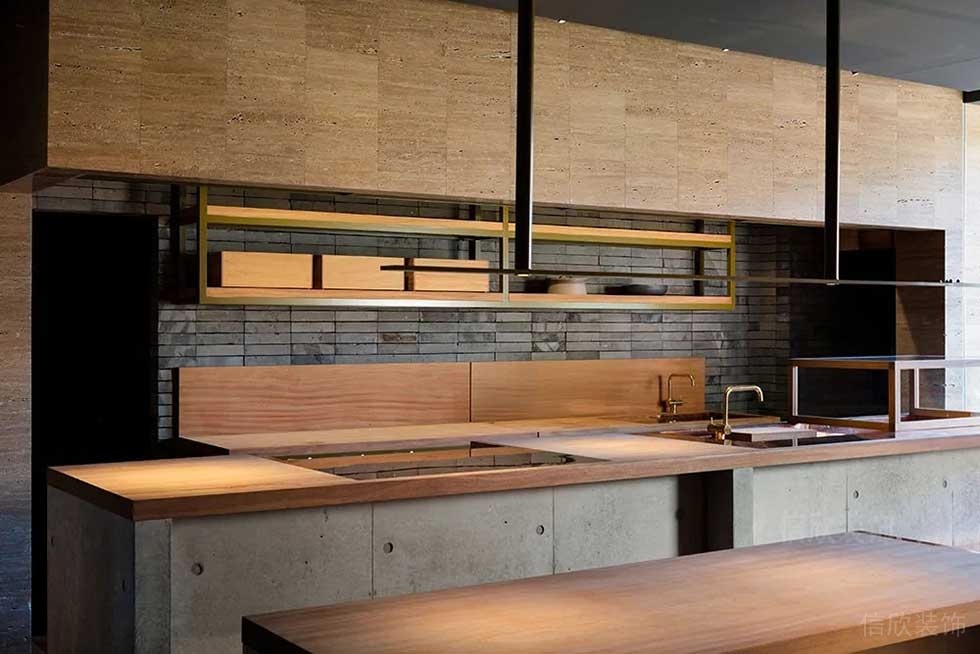 北歐工業(yè)風辦公室茶水間裝修圖