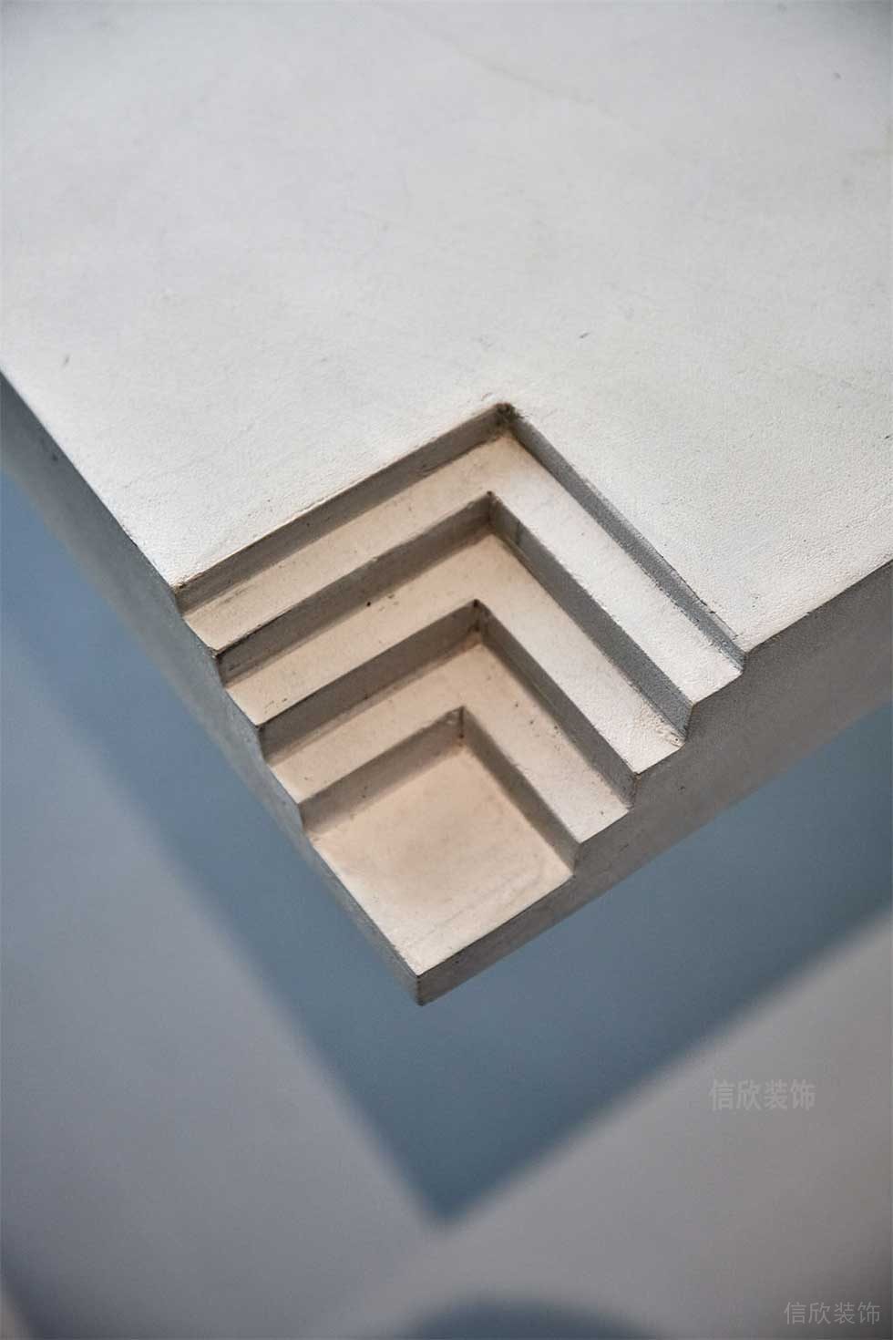 極簡風(fēng)格辦公室藝術(shù)展臺效果圖