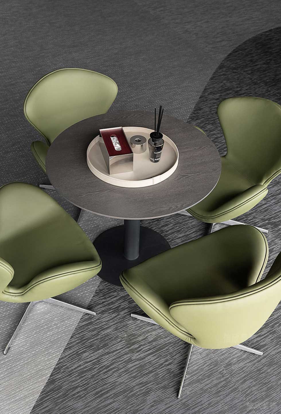 簡約風格公司案例洽談區(qū)裝修圖