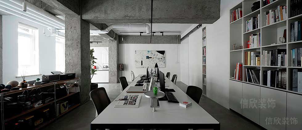 簡約風格公司案例綜合辦公區(qū)效果圖