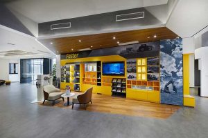 現(xiàn)代風(fēng)格辦公室案例展廳空間裝修圖