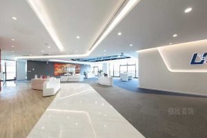 現(xiàn)代風(fēng)格辦公室產(chǎn)品展廳裝修圖