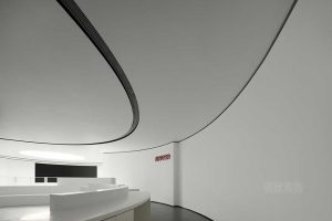 現(xiàn)代簡(jiǎn)約風(fēng)格辦公空間多媒體展廳效果圖