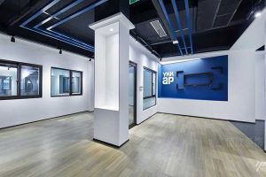 現(xiàn)代簡(jiǎn)約風(fēng)格辦公室產(chǎn)品展廳設(shè)計(jì)圖