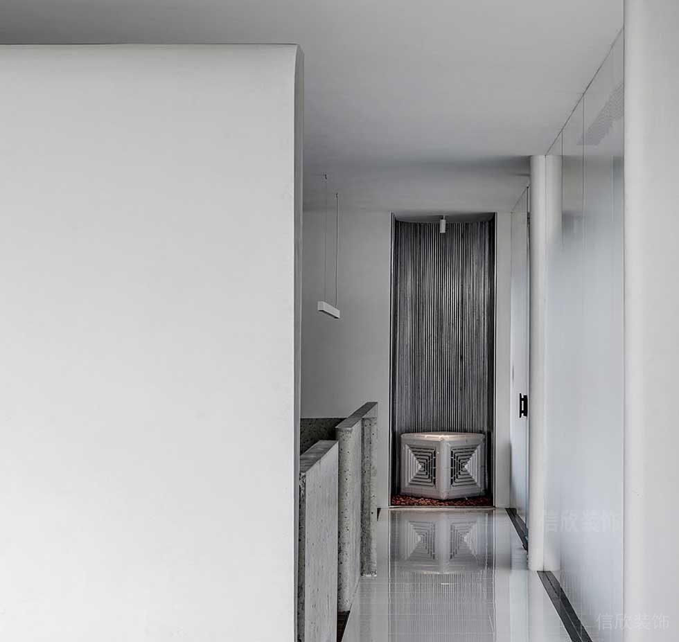 現(xiàn)代簡約風(fēng)格辦公室樓梯走廊設(shè)計圖