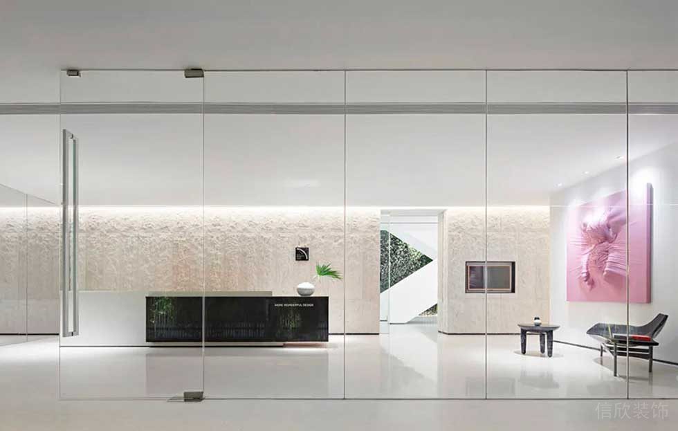 現(xiàn)代簡(jiǎn)約風(fēng)格辦公室前廳設(shè)計(jì)圖