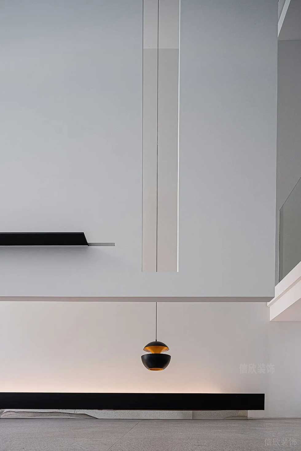 現(xiàn)代簡(jiǎn)約風(fēng)格辦公室前廳藝術(shù)吊燈效果圖