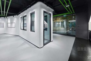 現(xiàn)代簡(jiǎn)約風(fēng)格辦公室展廳空間設(shè)計(jì)圖