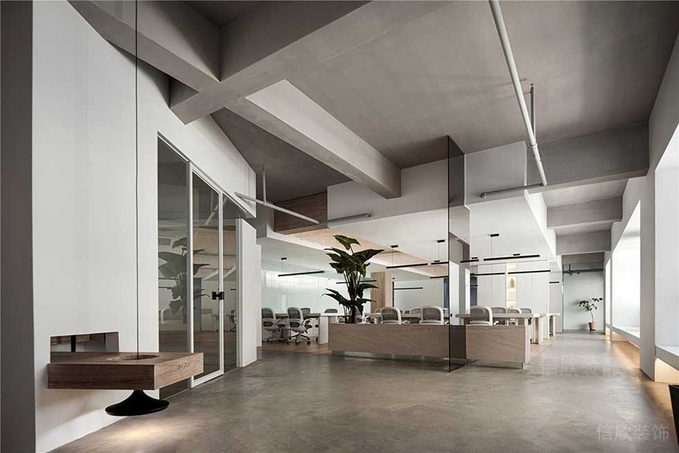 現(xiàn)代簡約風(fēng)格辦公室裝修案例效果圖