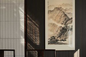 新中式風格辦公空間裝修案例茶室設計圖