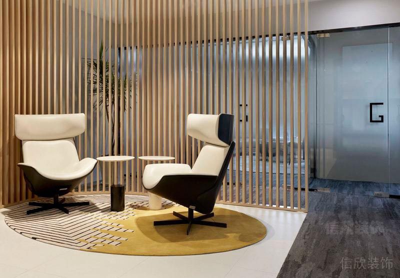 深圳市外貿(mào)公司辦公室會客區(qū)