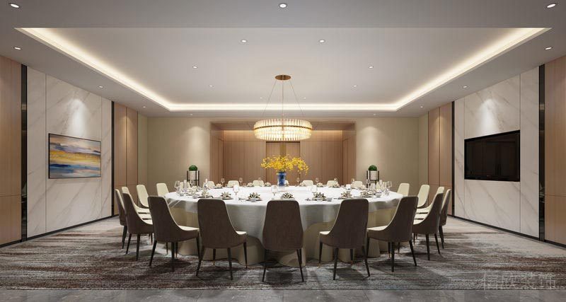 深圳寶安餐飲飯館食堂裝修設(shè)計(jì)圖獨(dú)立包間