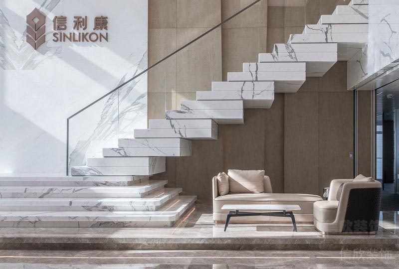 寶安辦公室設(shè)計樓梯效果圖