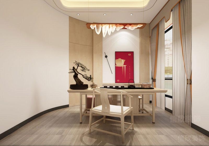 深圳福田新中式餐飲茶室裝修圖包房 深圳福田新中式餐飲茶室裝修圖包房