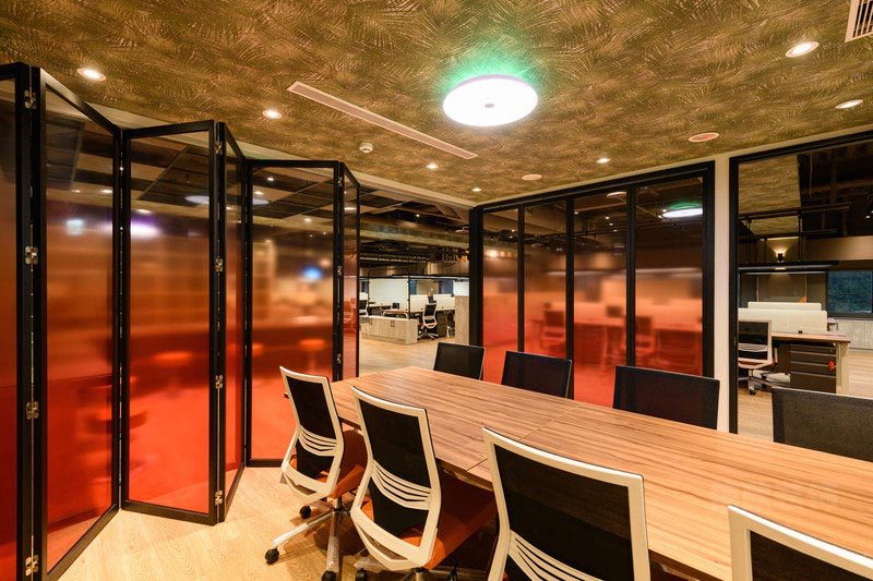 深圳福田辦公室裝修會議區設計圖