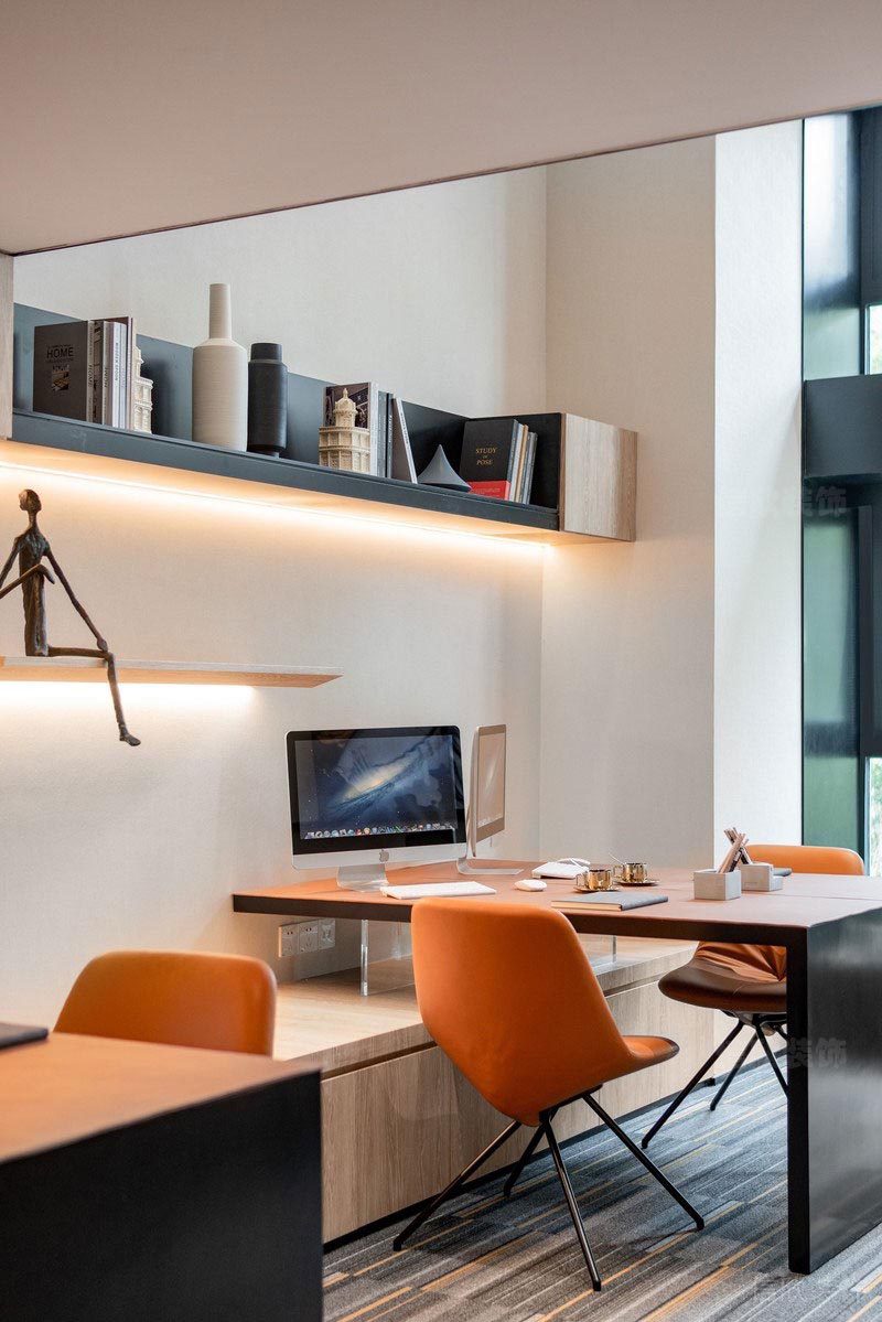 深圳龍華龍光玖鉆公司辦公室裝修設(shè)計(jì)案例