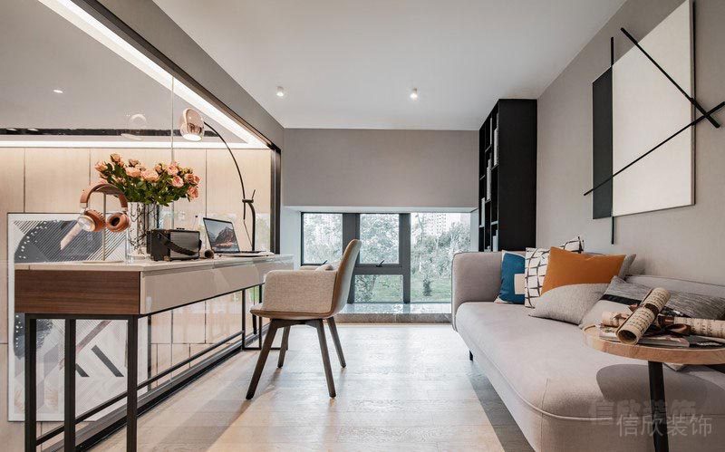 寶安區(qū)企崗山花園家庭住宅舊房裝修設計方案