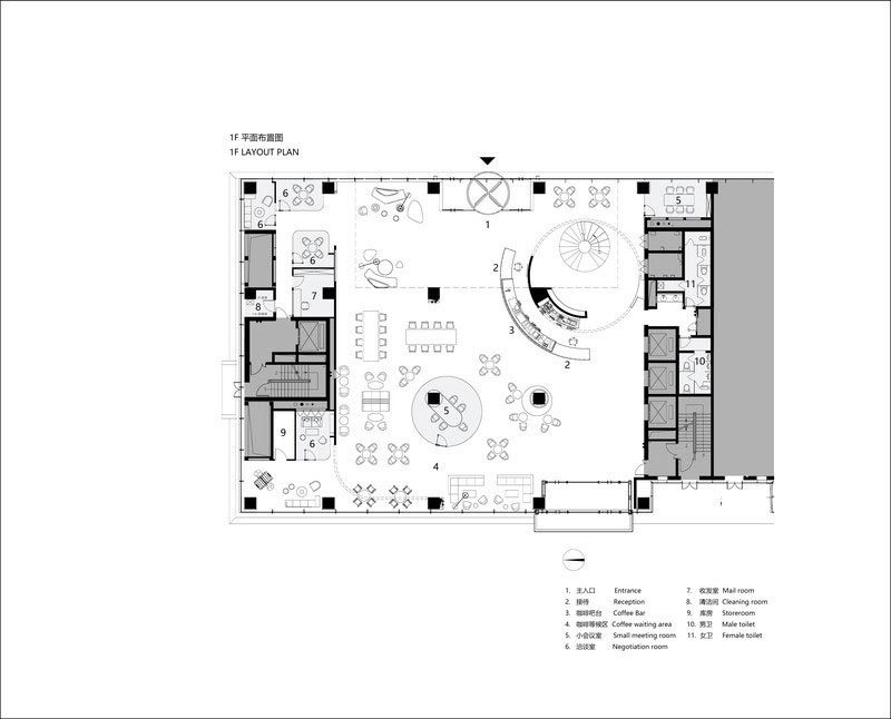 一樓布置圖辦公室平面設(shè)計(jì)圖