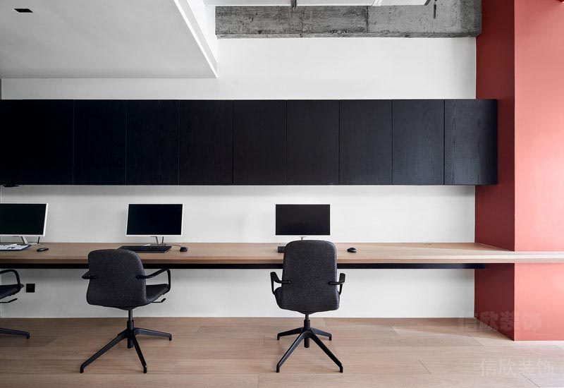 深圳寶安辦公室裝修設(shè)計辦公區(qū)效果圖