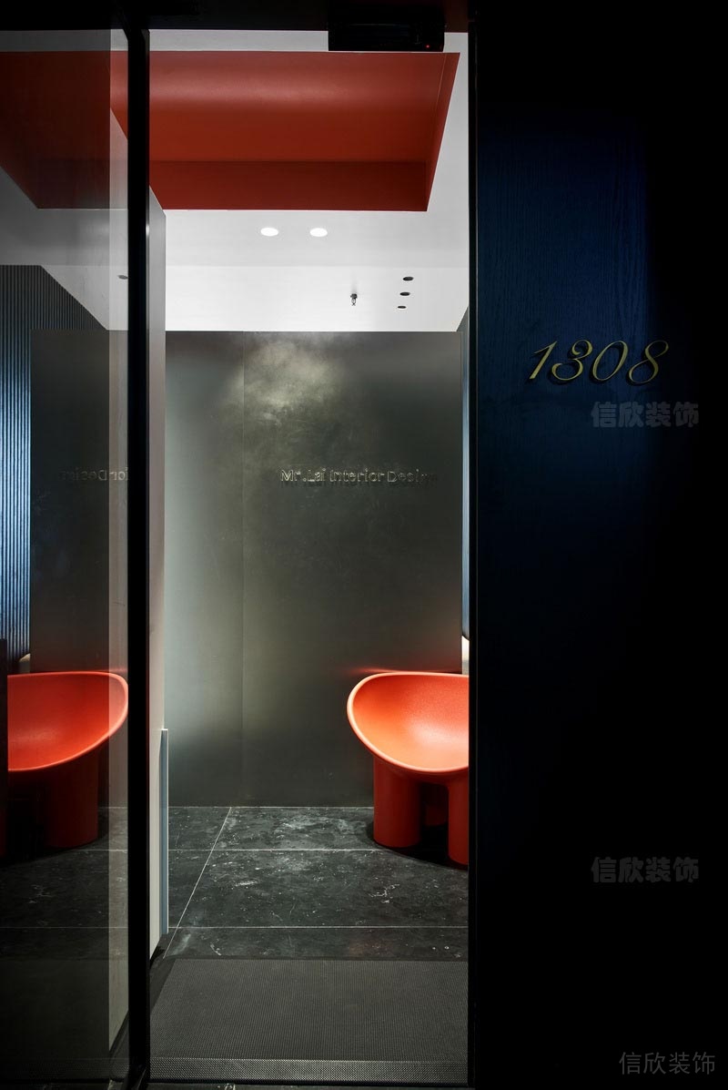 深圳寶安辦公室裝修設(shè)計門前效果圖