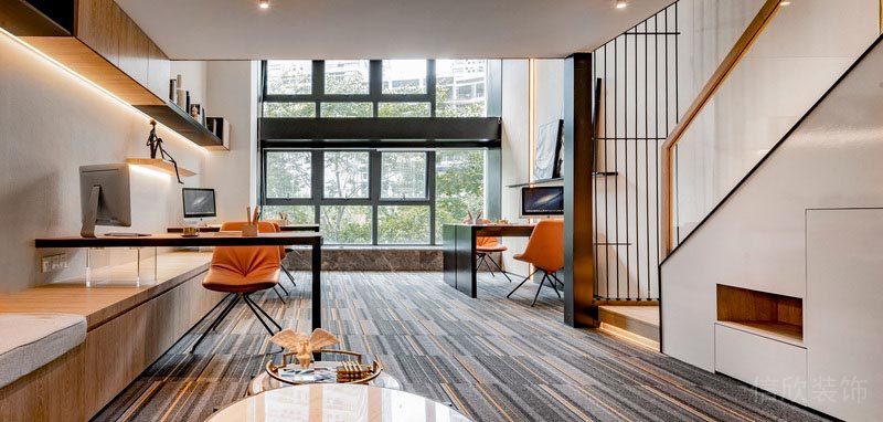 深圳羅湖辦公室裝修設計客廳圖