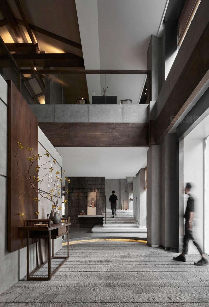 深圳西鄉(xiāng)餐飲裝修設計公司案例 前廳