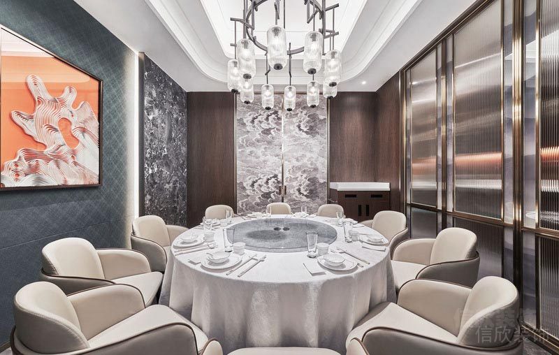 深圳科技園餐飲裝修設(shè)計案例 平面圖