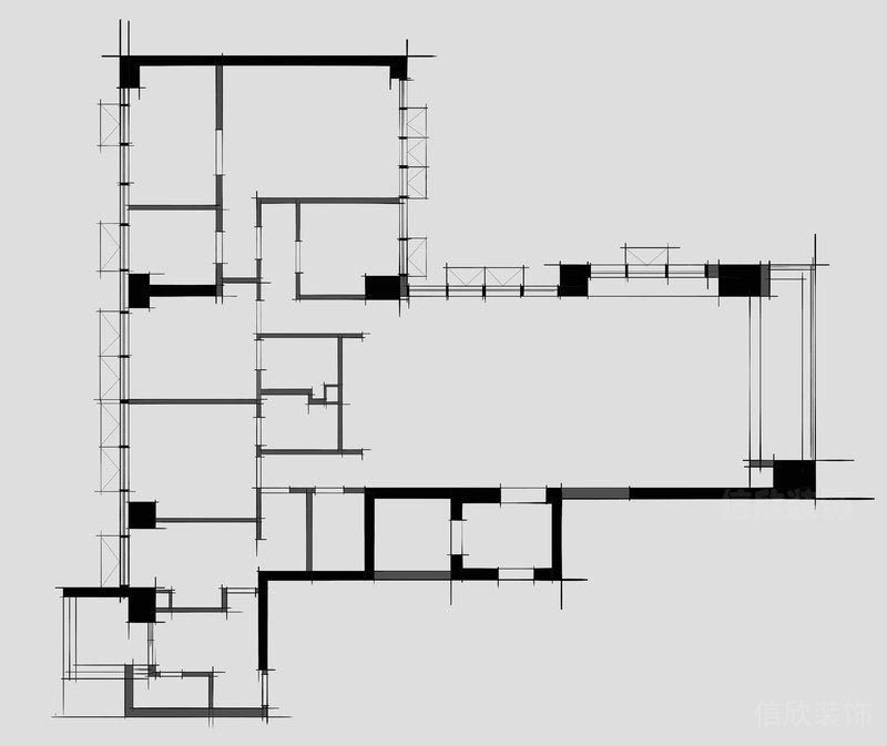 深圳西鄉(xiāng)家居二手房裝修設(shè)計(jì)結(jié)構(gòu)圖