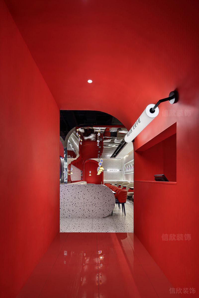 羅湖餐廳裝修設計效果圖環(huán)保涂料