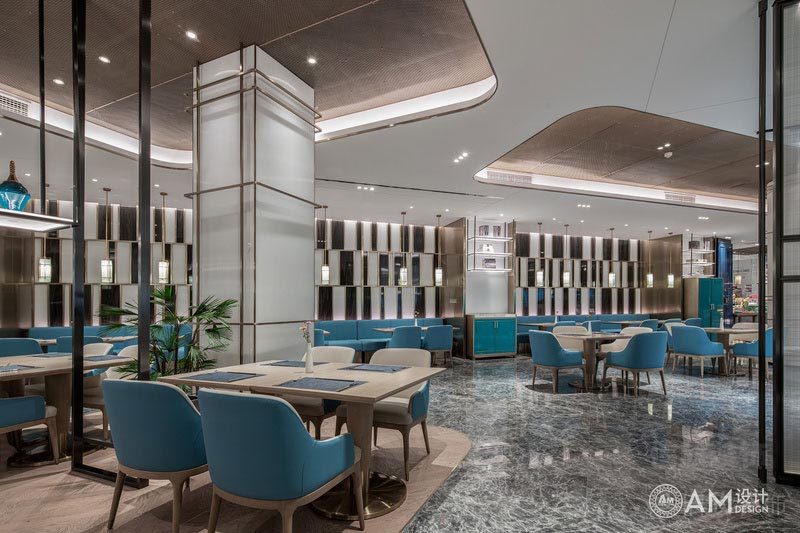 福田酒店餐廳裝修設計效果圖用餐區(qū)家具