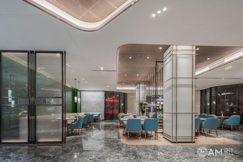 福田酒店餐廳裝修設計效果圖用餐區(qū)氛圍